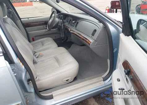 2004 Mercury Grand Marquis Ls from USA, damaged, VIN 2MEHM75W64X657193